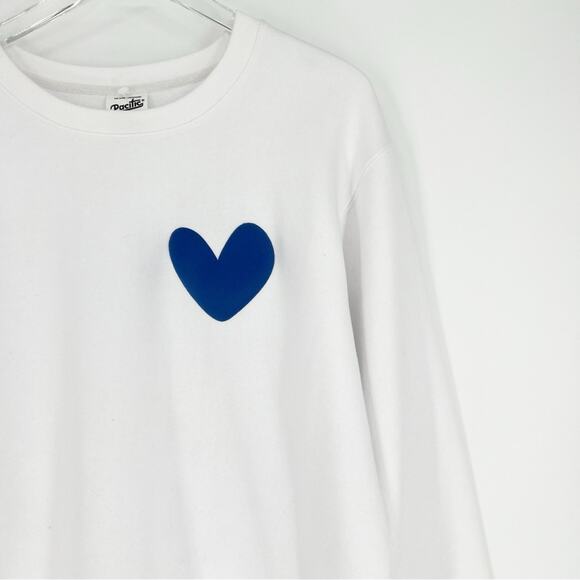 Pacific & Co. With Love From Colorado Crewneck Sweatshirt XL White - Picture 3 of 7